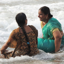 Frauen im Meer