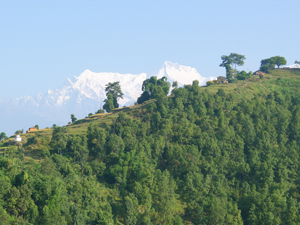 14a Wandern mit Annapurnakulisse Kopie